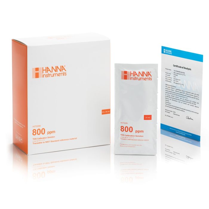 HANNA HI70080总固体溶解度TDS标准缓冲液【800 ppm】