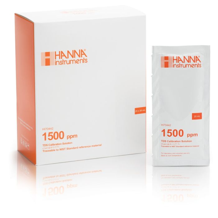 HANNA HI70442P总固体溶解度TDS标准缓冲液【1500 ppm】